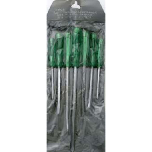 7pc Go-Thru Screwdriver Set