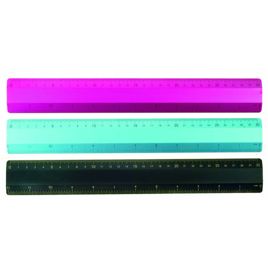 30cm Aluminium Ruler
