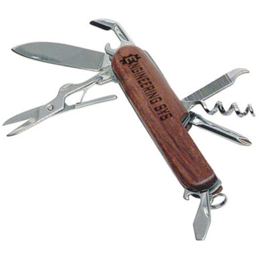 7IMP Wooden Handle Pocket Knife
