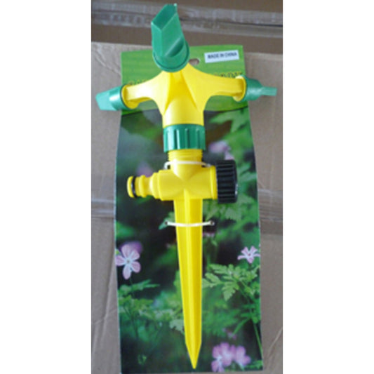 3-Arm Sprinkler (Plastic Spike)