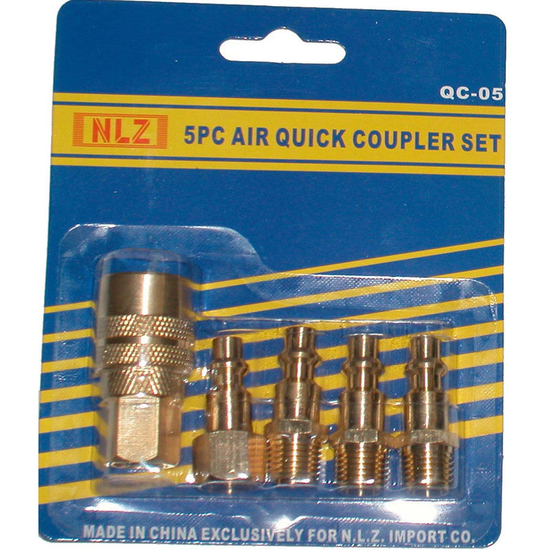 5pc Air Quick Coupler Set
