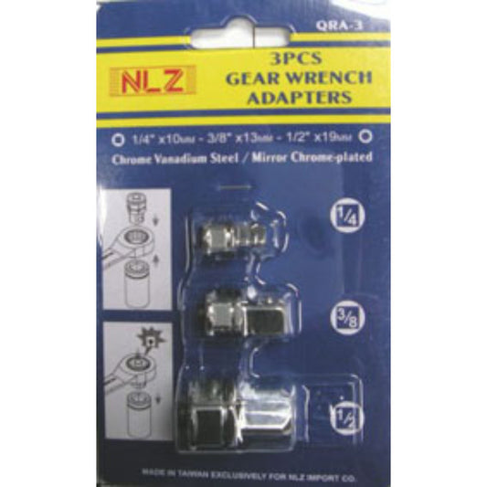 3pc Quick Release Adapters