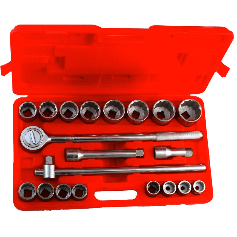 21pc 3/4" Drive Socket Set Metric