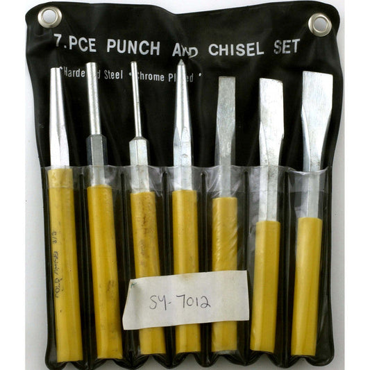 7pc Punch & Chisel Set
