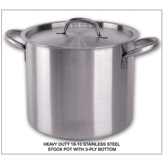 7.6L Stainless Steel Stockpot