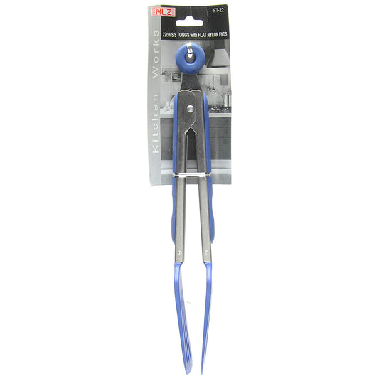 22cm Tong with Flat Nylon Ends