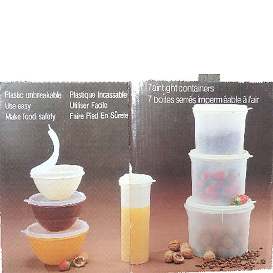 7pc Airtight Container Set