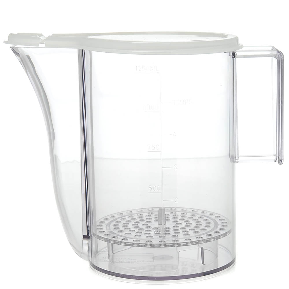 Oil-Filtered Microwave Measure Pot