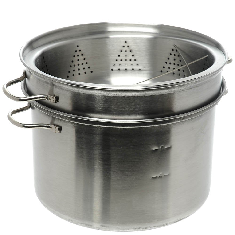4pc 7.6L Stainless Steel Spaghetti Cooker