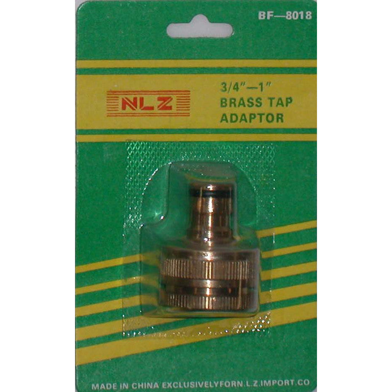 3/4 - 1" Brass Tap Adapter