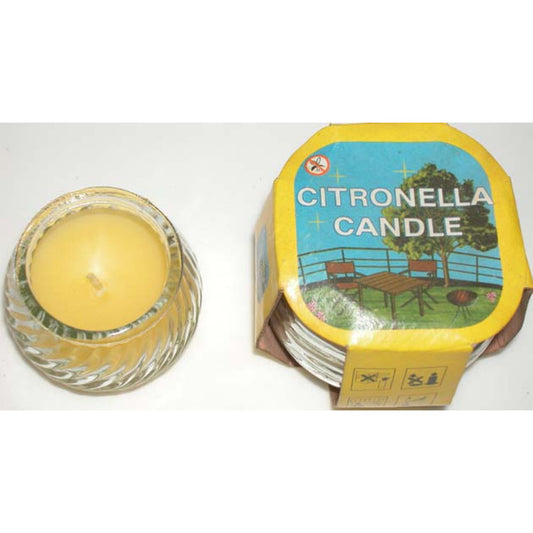 80G Citronella In Glass