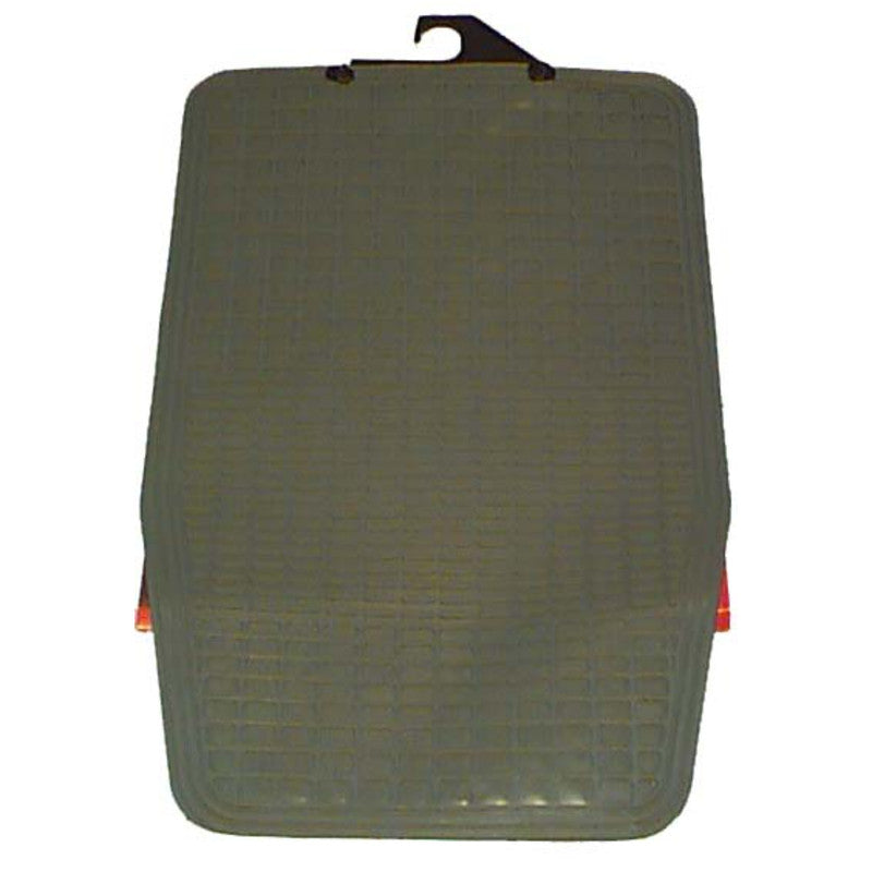 2pc Front Rubber Car Mats Black