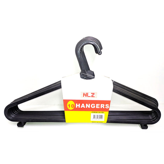 10pc Plastic Hangers