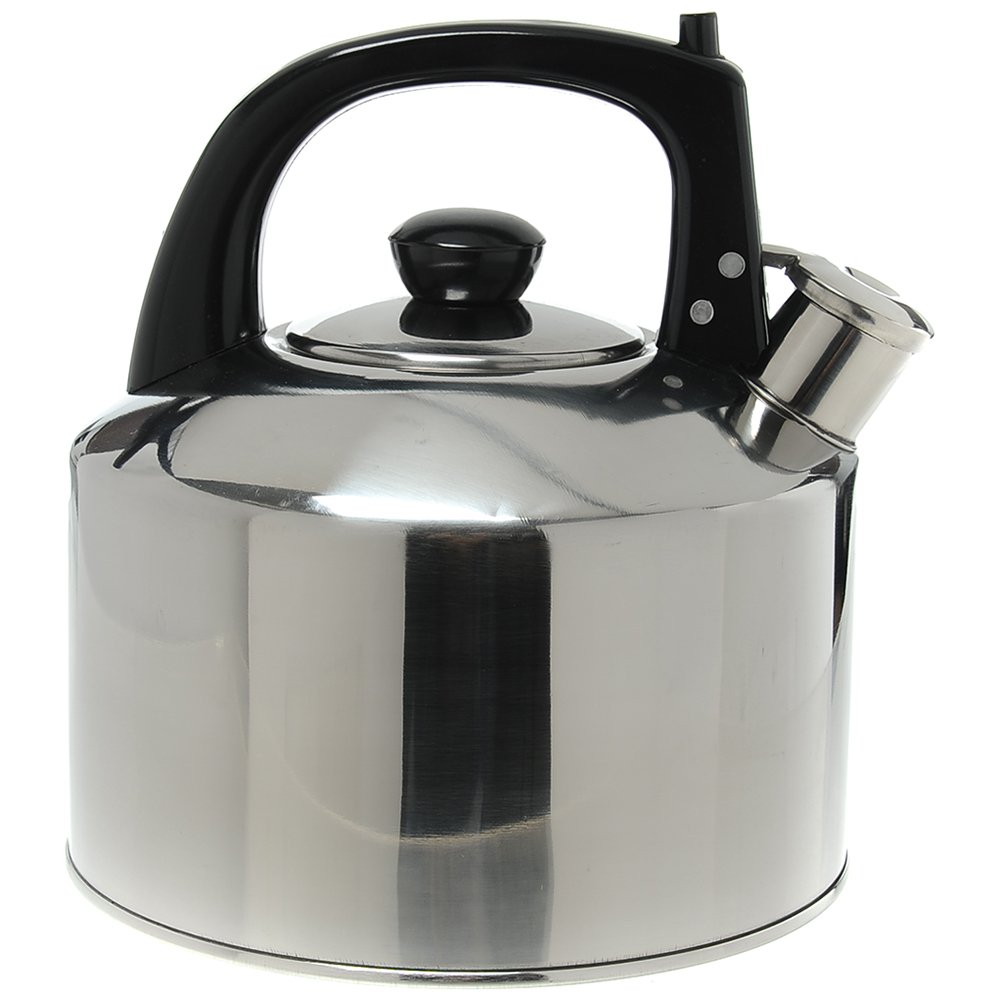 2.3L Stainless Steel Whistling Kettle with Lid
