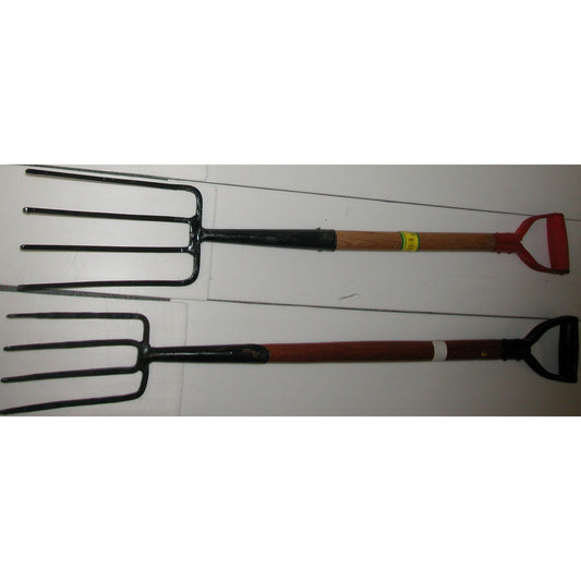 Ladies Garden Fork D Handle