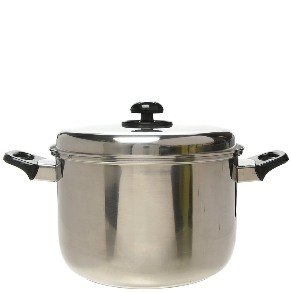25cm 7.6L Stainless Steel Stockpot with Al-Clad Base
