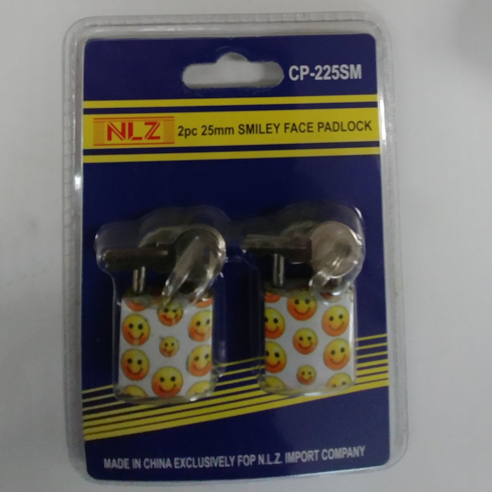 2pc 25mm KA Printed Padlock