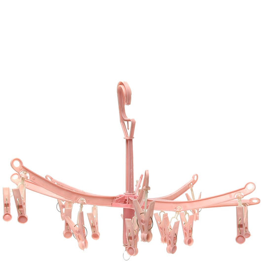 16Peg Folding Hanger Plastic
