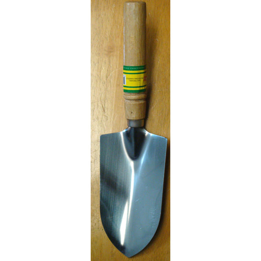 Stainless Steel Trowel with Oak Handle