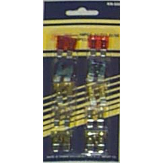 10pc Auto Fuses - Plug In Type