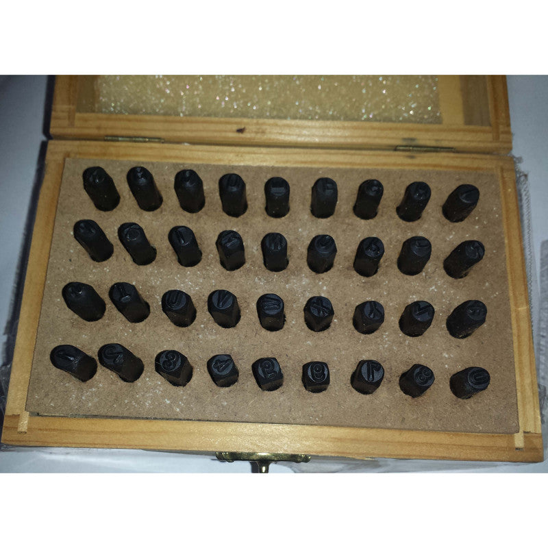 36pc Number & Letter Punch Set