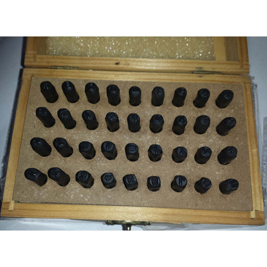36pc Number & Letter Punch Set