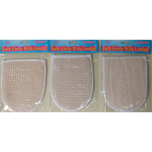 Bath Loofah Glove