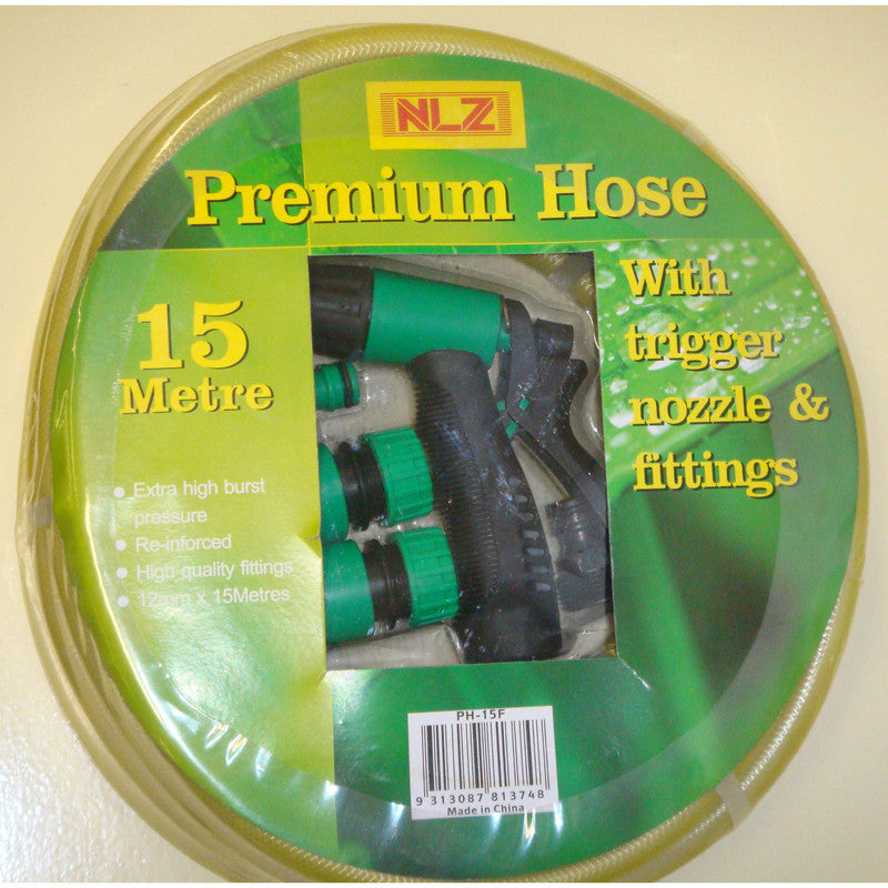 15M x 1/2" Premium Garden Hose