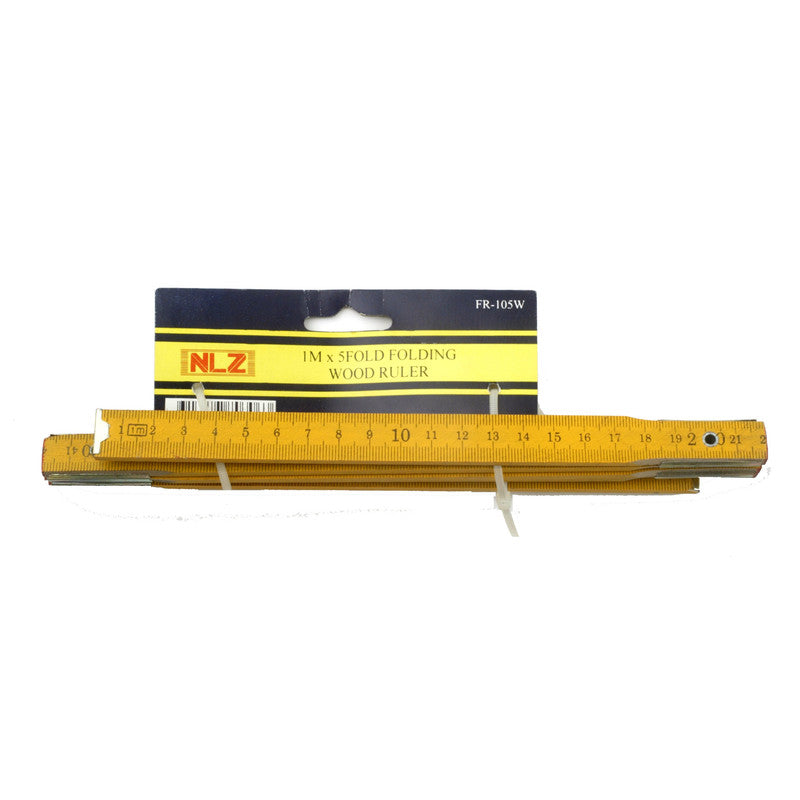 1M Folding Wood Ruler