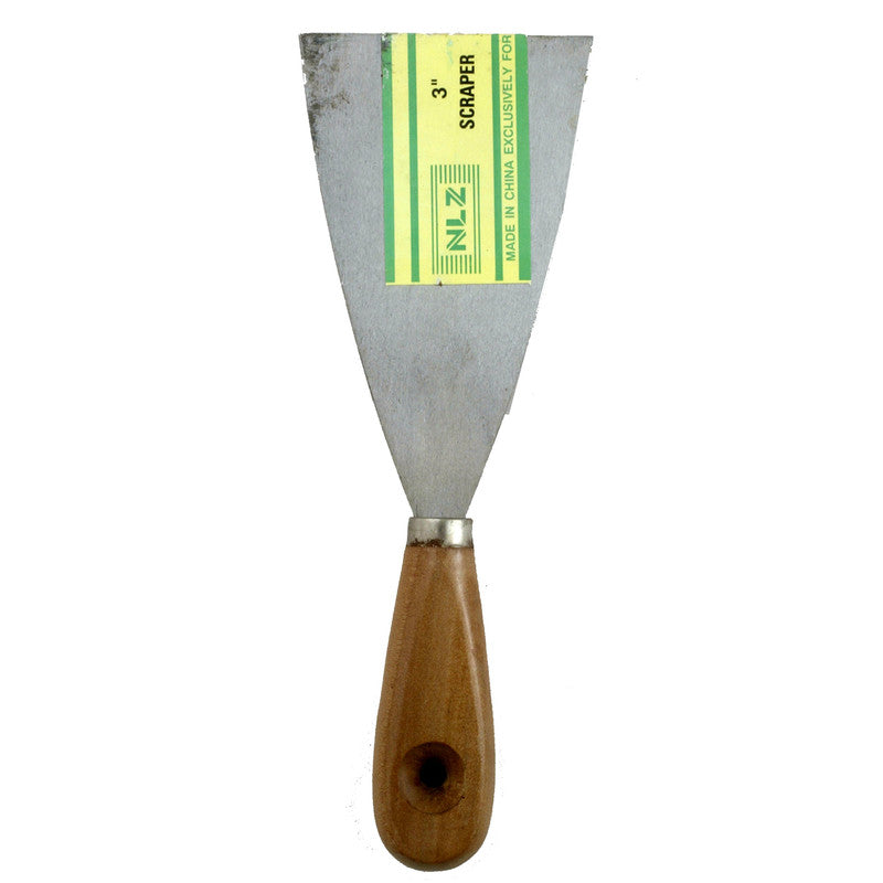 100mm Scraper with Wood Handle