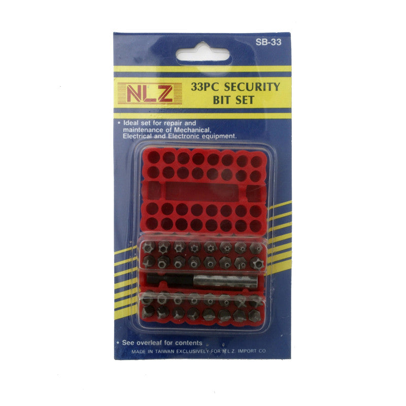 33pc Security Bit Set