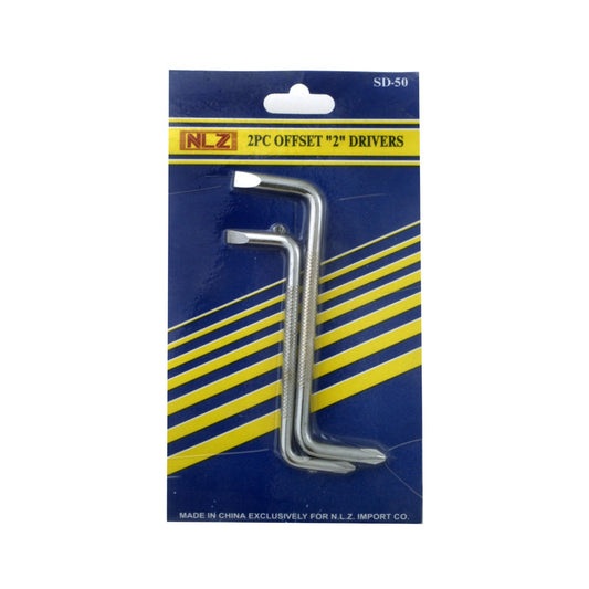 2pc Offset Screwdriver Set