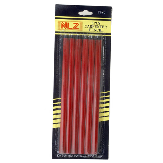 6pc Carpenter Pencils