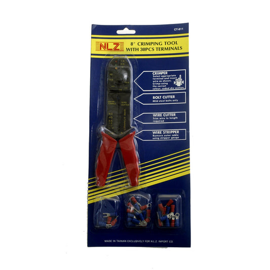 Crimping Tool with 30 Terminals