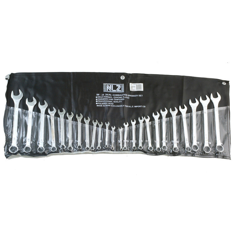 24pc Combination Wrench Set