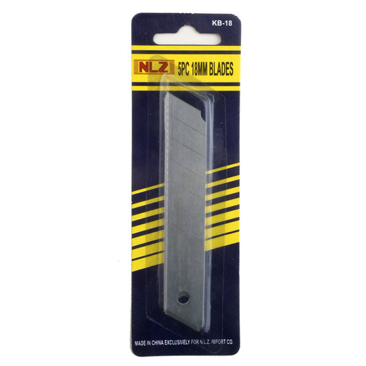 5pc Blades For 18mm Snap-Off Cutter