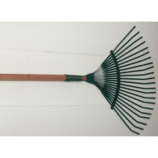 Steel Leaf Rake with Handle