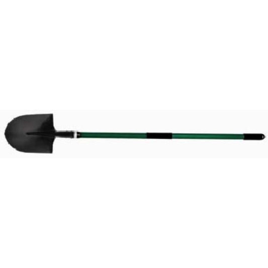 Round Point Shovel Long Fiberglass Handle