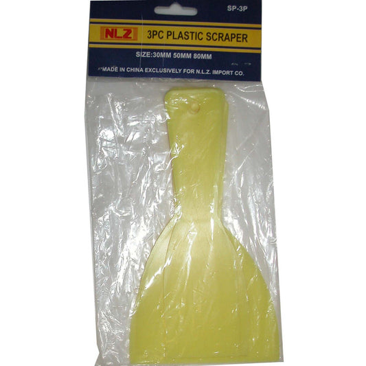 3pc Plastic Scrapers